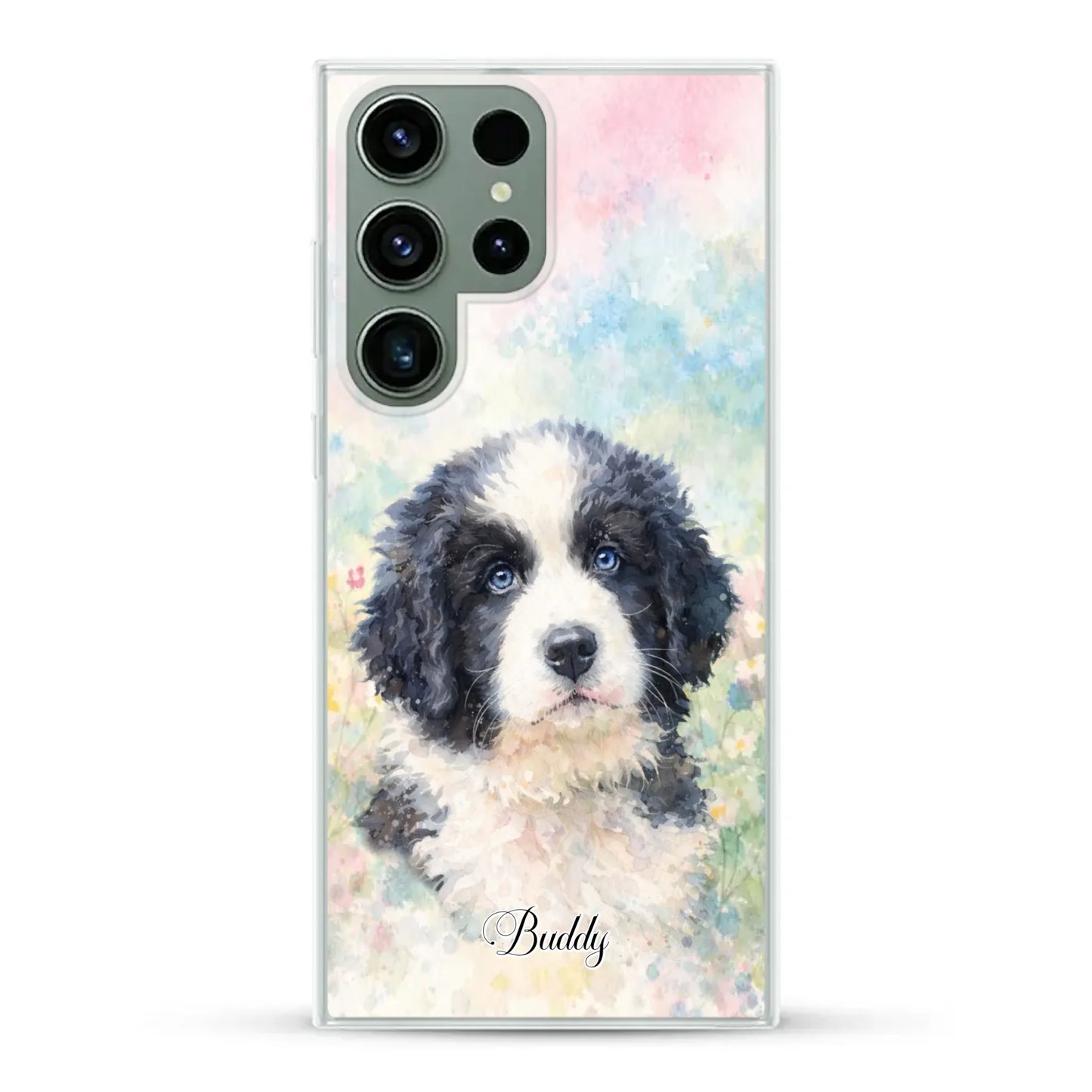 Personalisierte Handyhülle - Aquarell