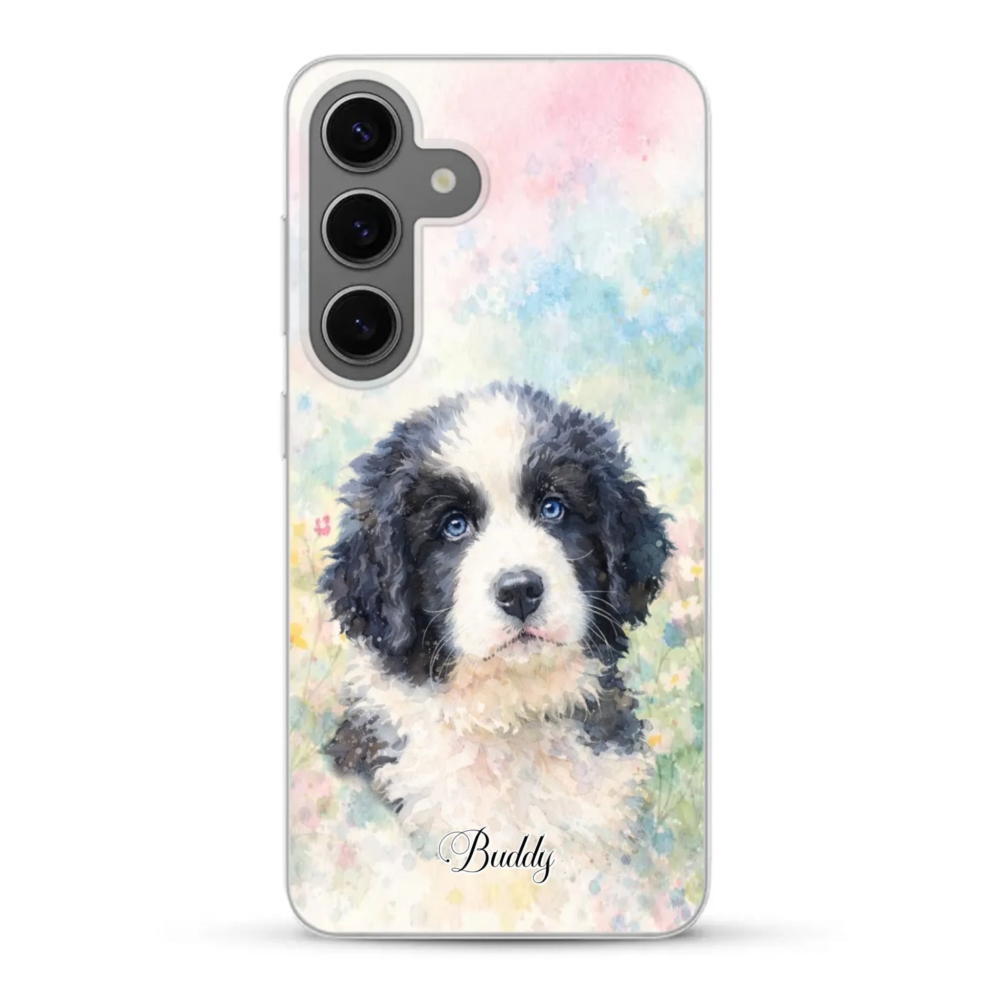 Personalisierte Handyhülle - Aquarell