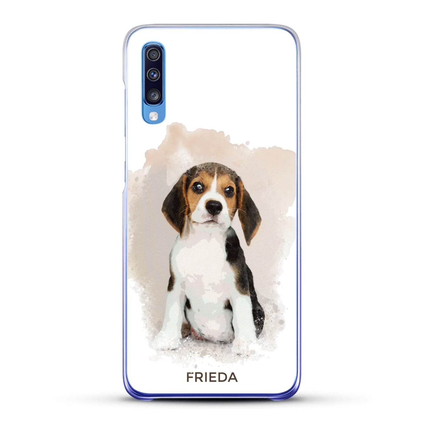 Personalisierte Handyhülle - Wasserfarben