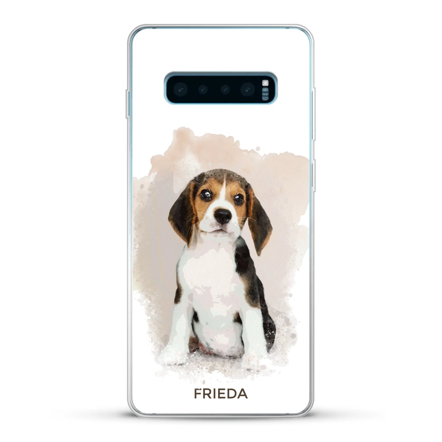 Personalisierte Handyhülle - Wasserfarben