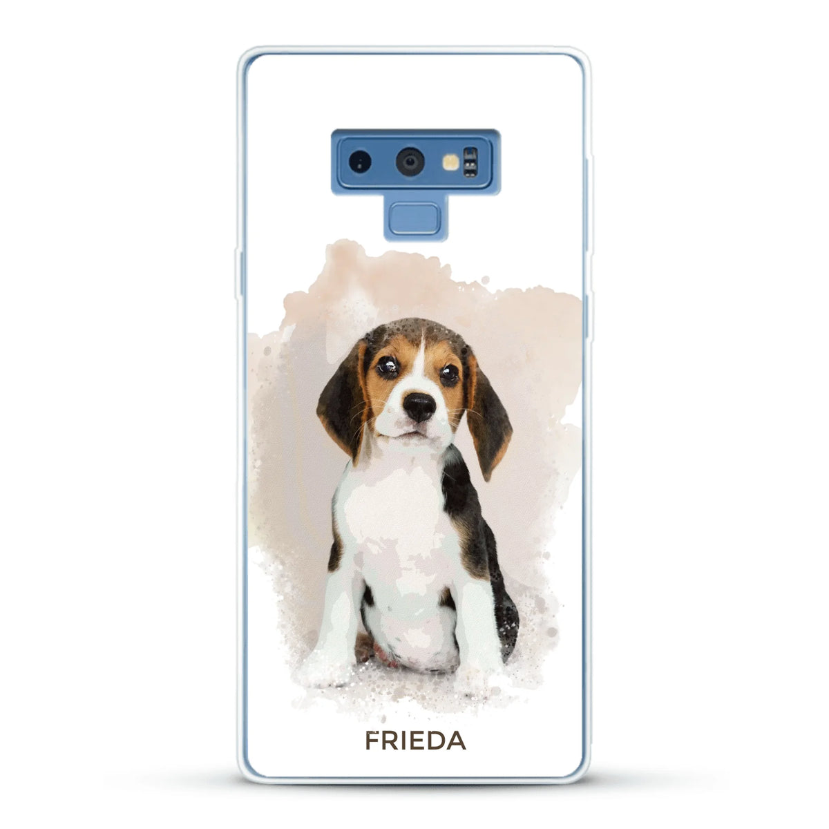 Personalisierte Handyhülle - Wasserfarben