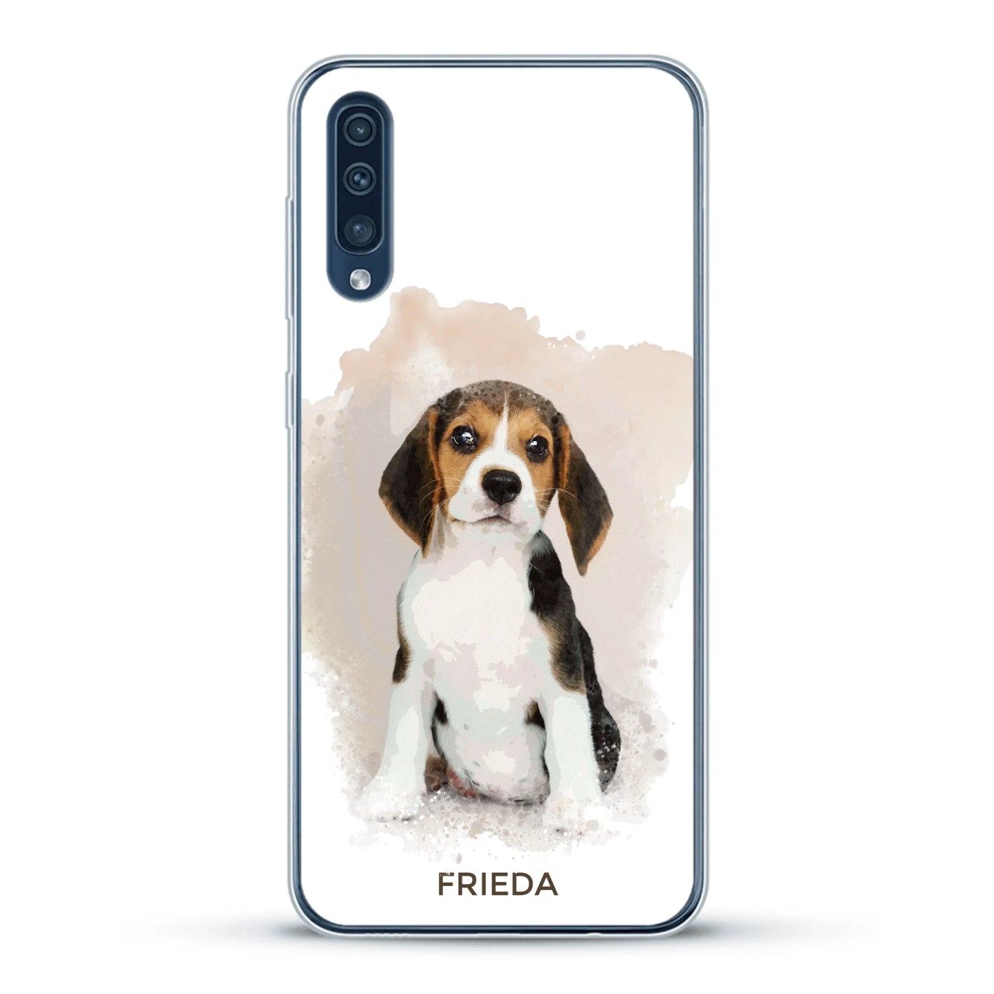 Personalisierte Handyhülle - Wasserfarben