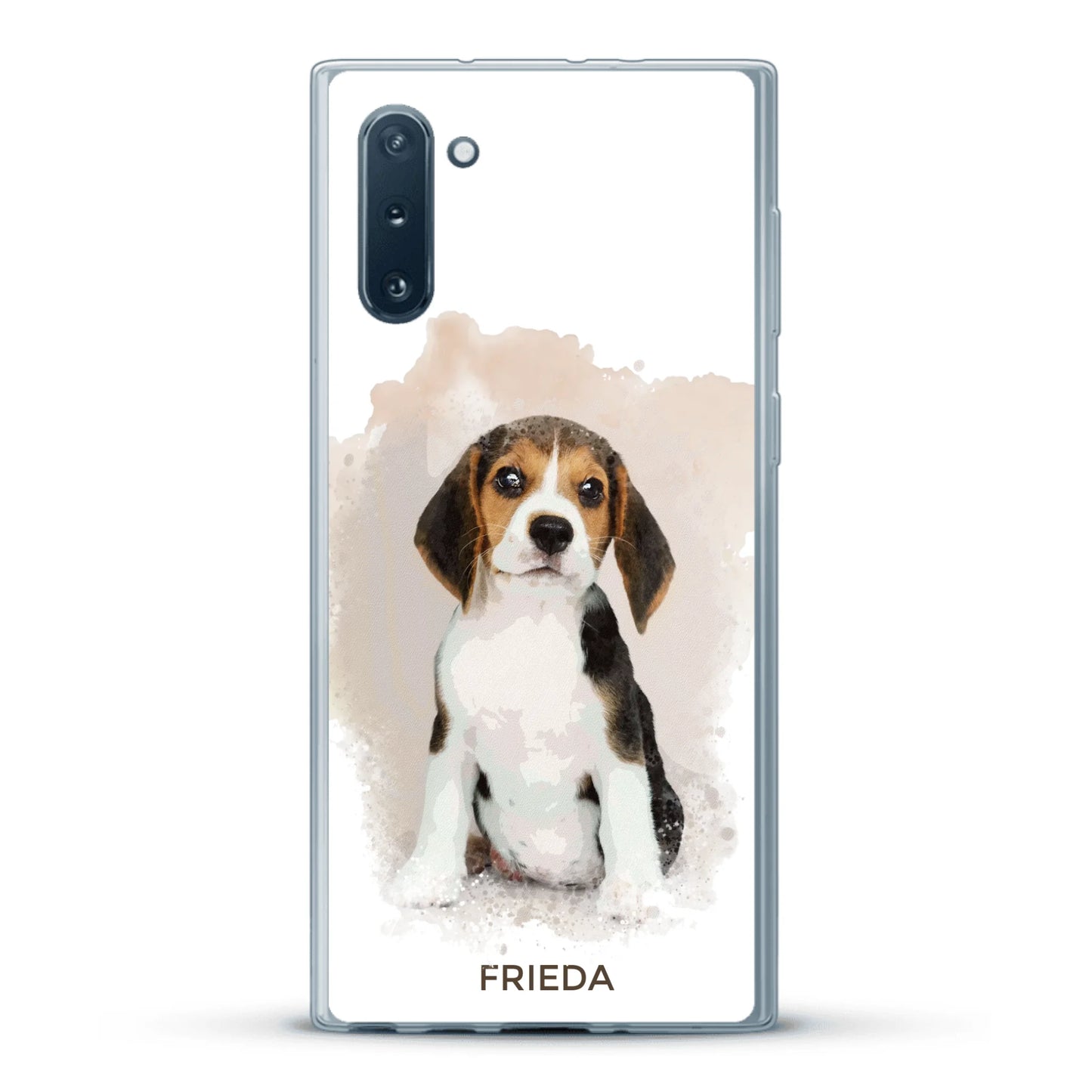 Personalisierte Handyhülle - Wasserfarben
