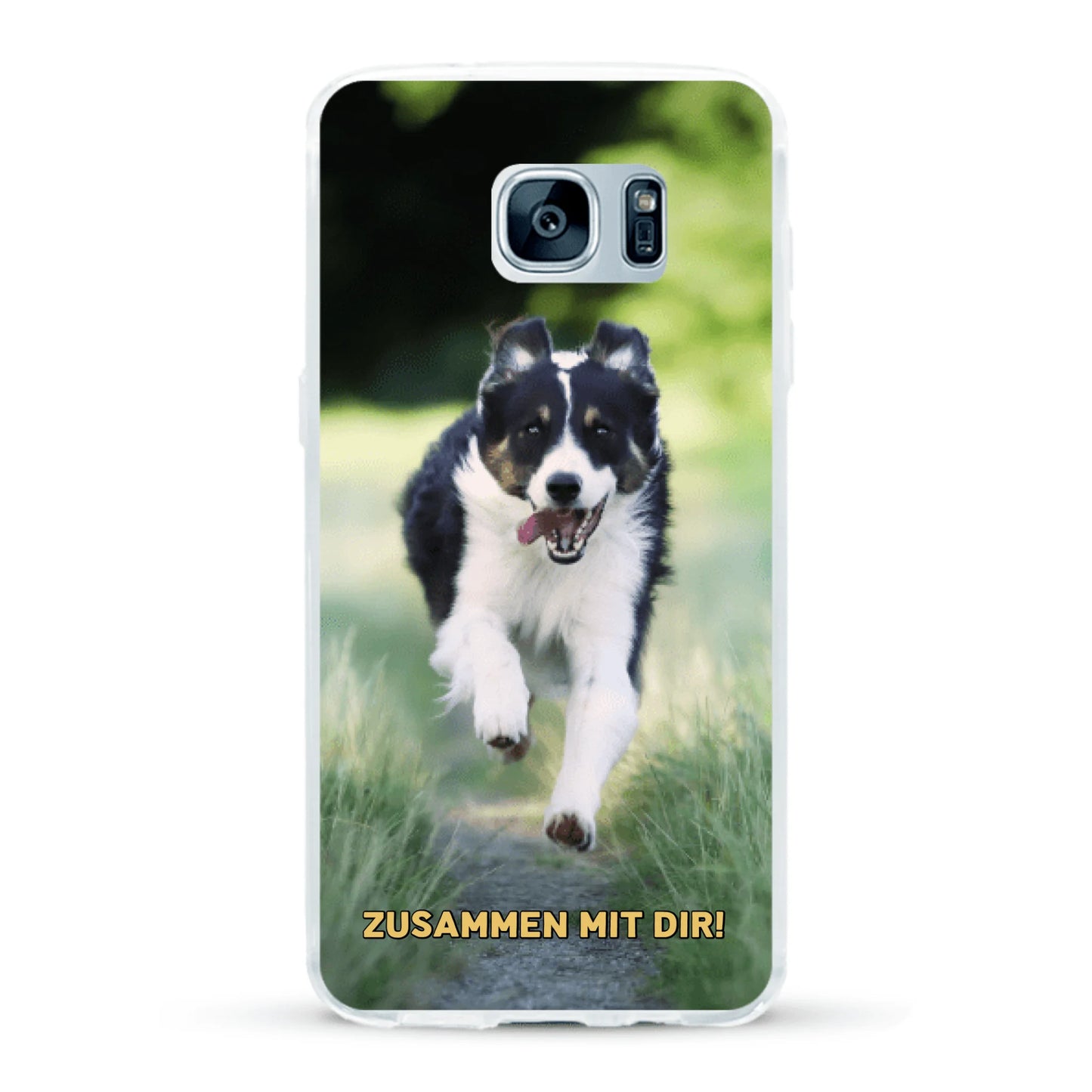 Personalisierte Handyhülle - Eigenes Foto mit Hund