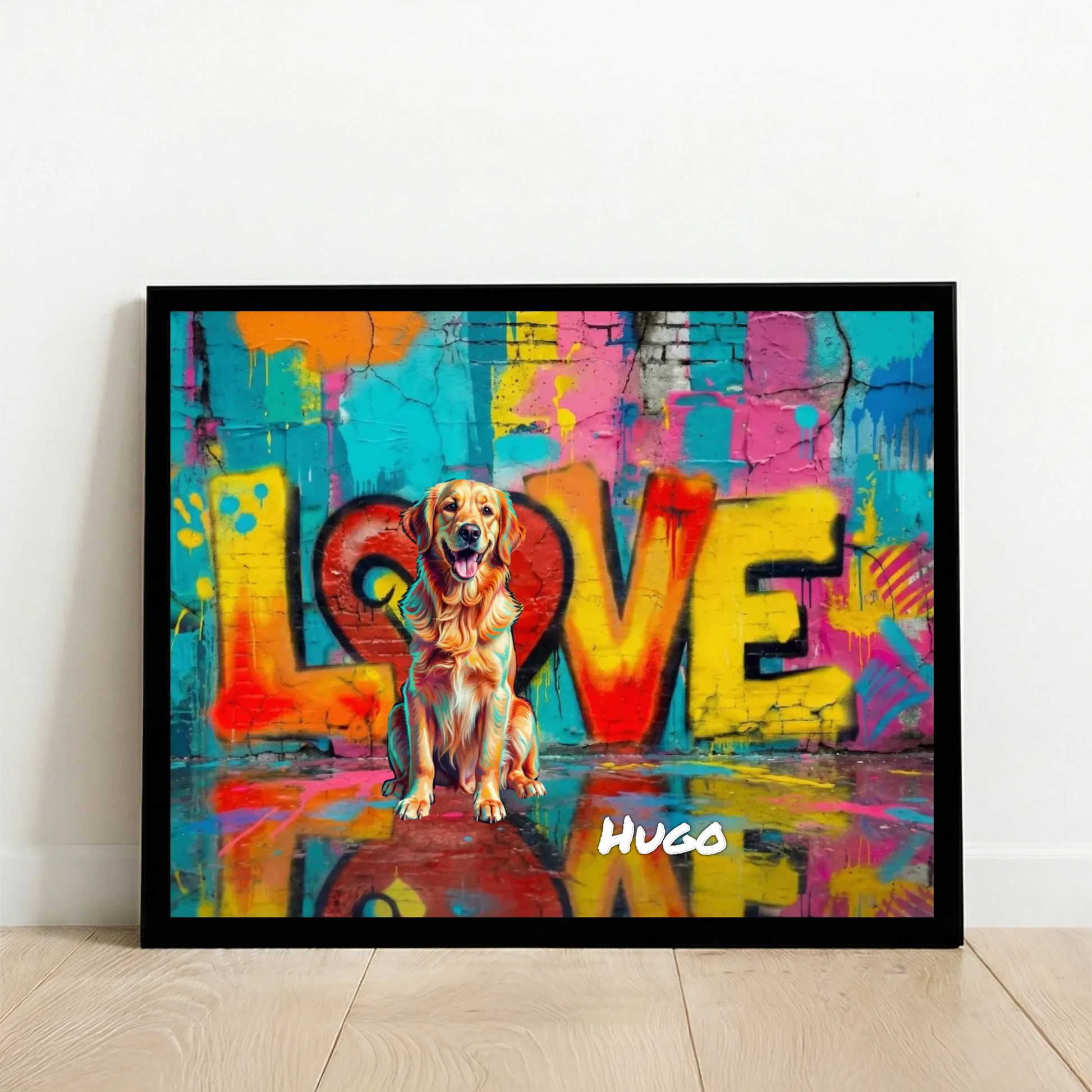 Framed Poster UK horizontal