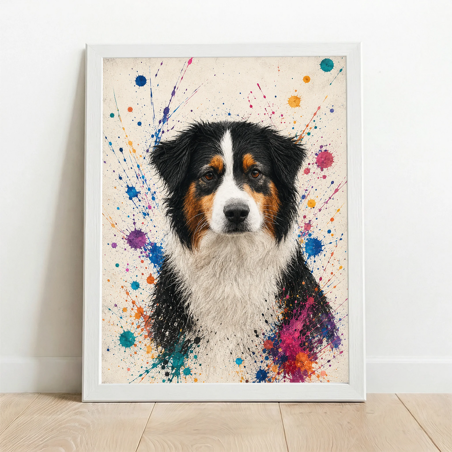 Framed Poster white