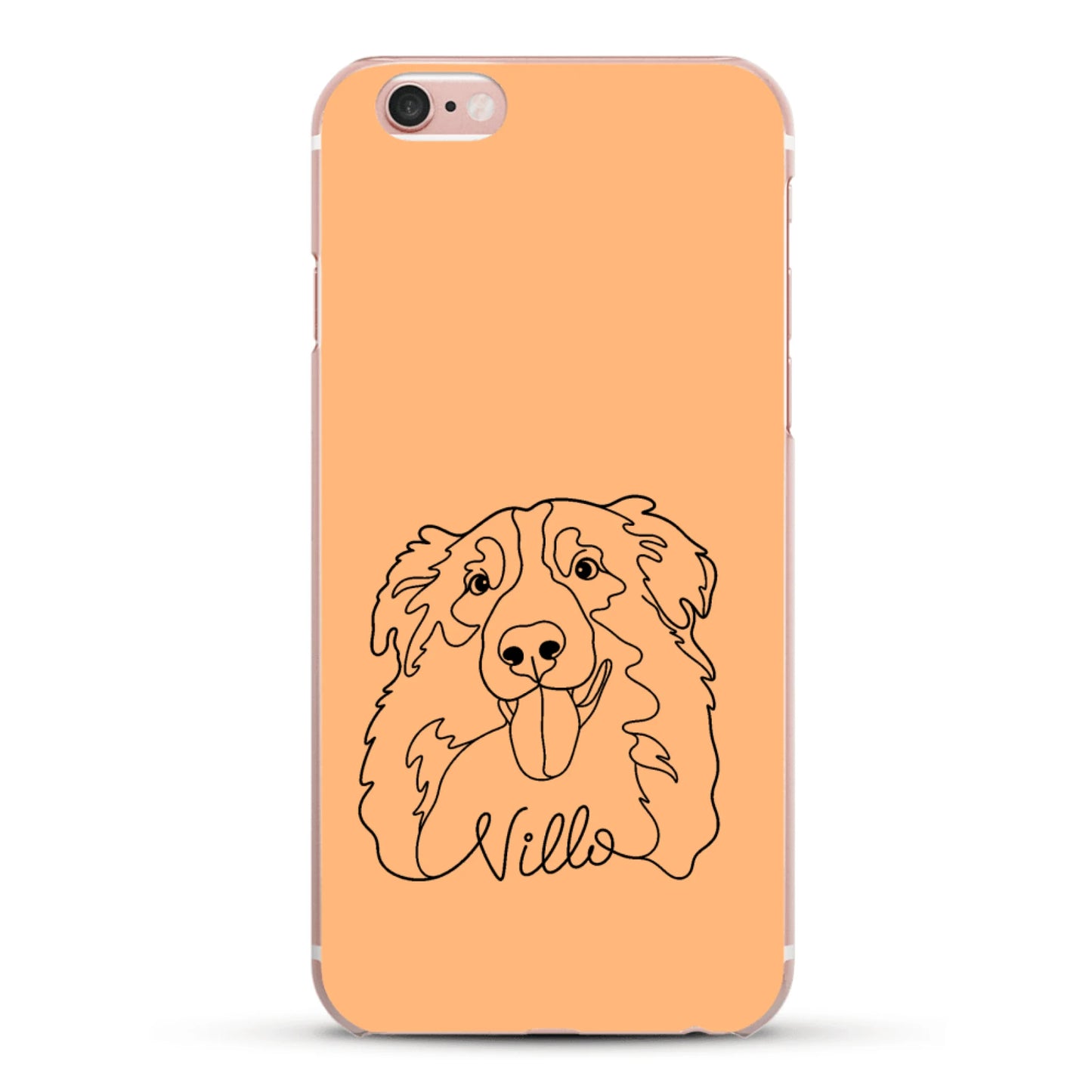 Personalisierte Handyhülle - Lineart