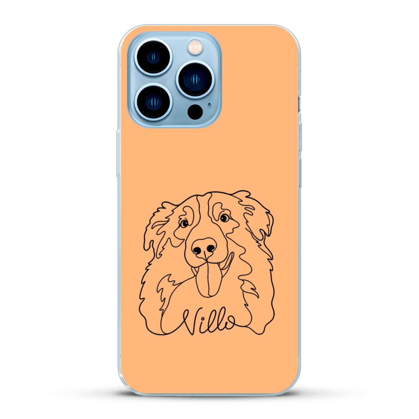 Personalisierte Handyhülle - Lineart