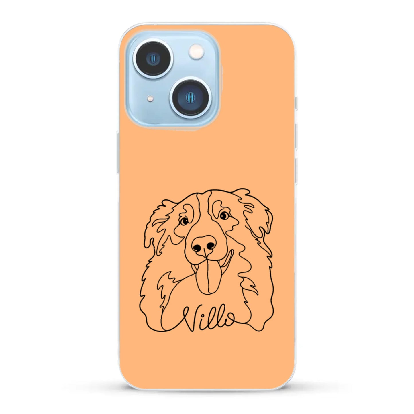 Personalisierte Handyhülle - Lineart