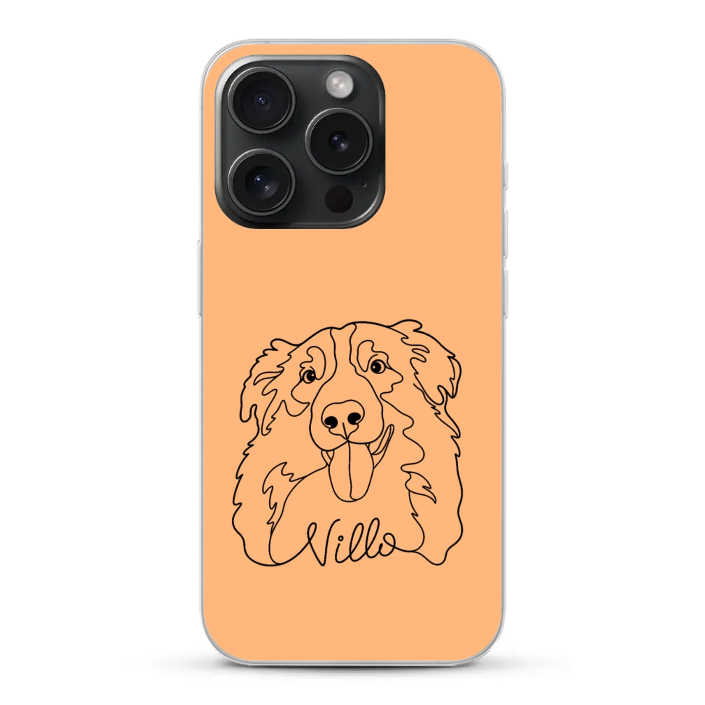 Personalisierte Handyhülle - Lineart