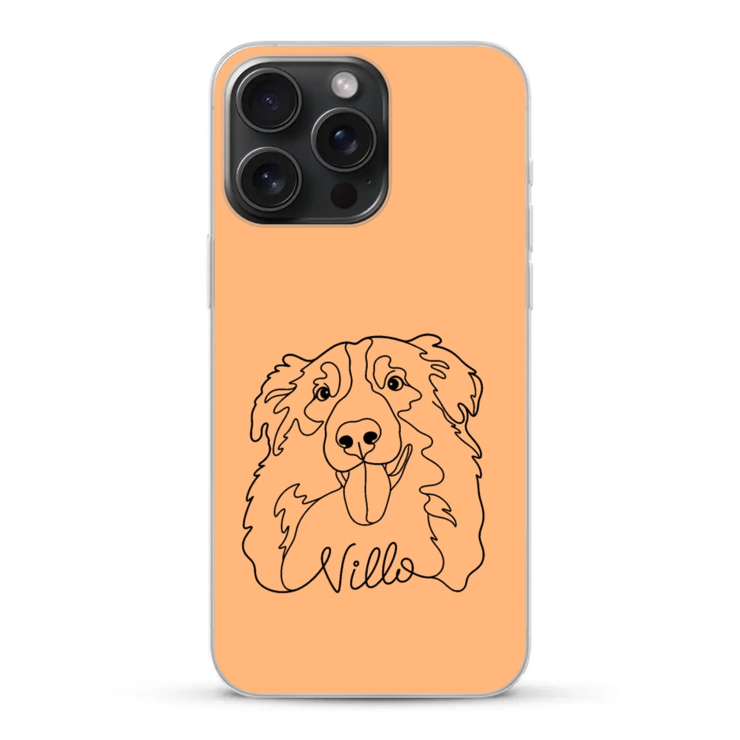 Personalisierte Handyhülle - Lineart