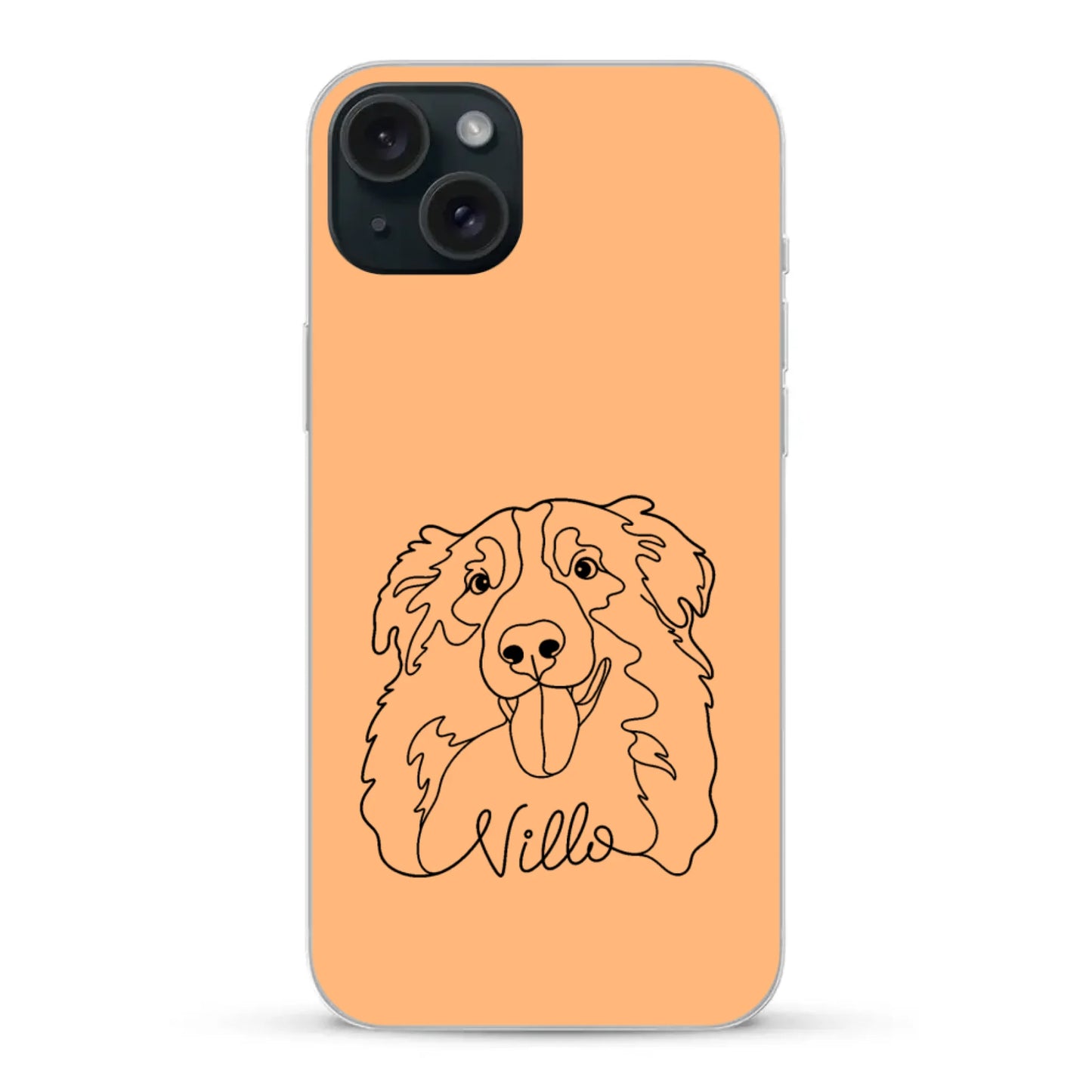Personalisierte Handyhülle - Lineart