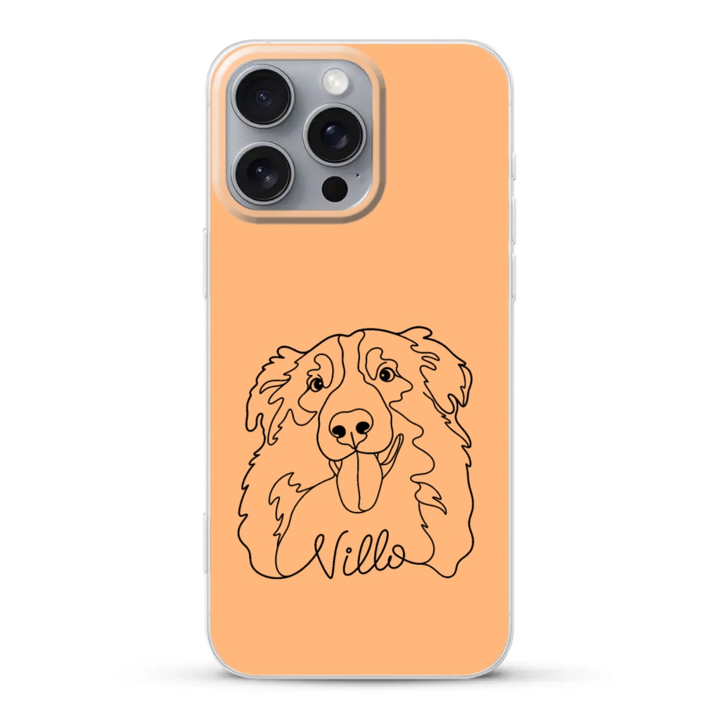 Personalisierte Handyhülle - Lineart