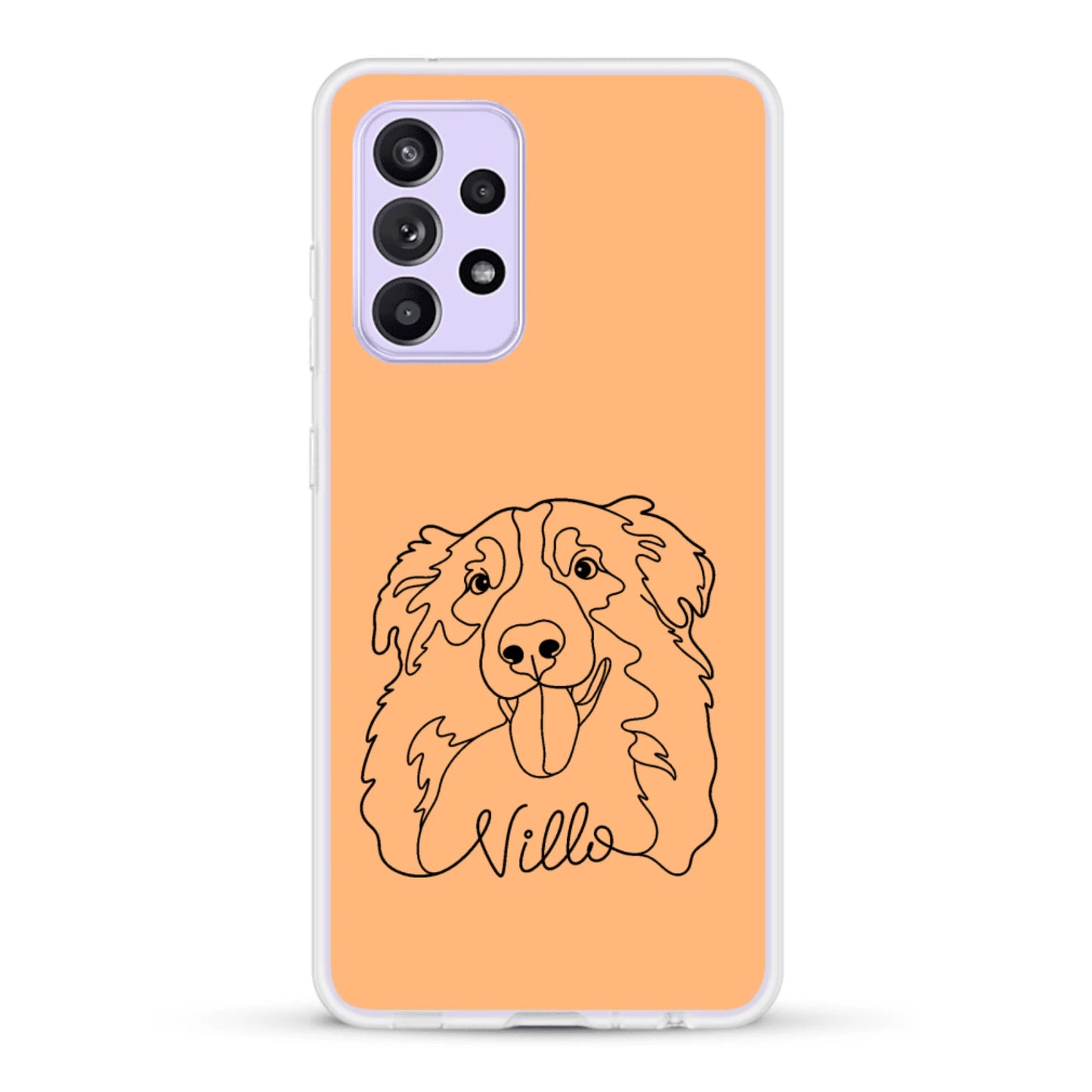 Personalisierte Handyhülle - Lineart