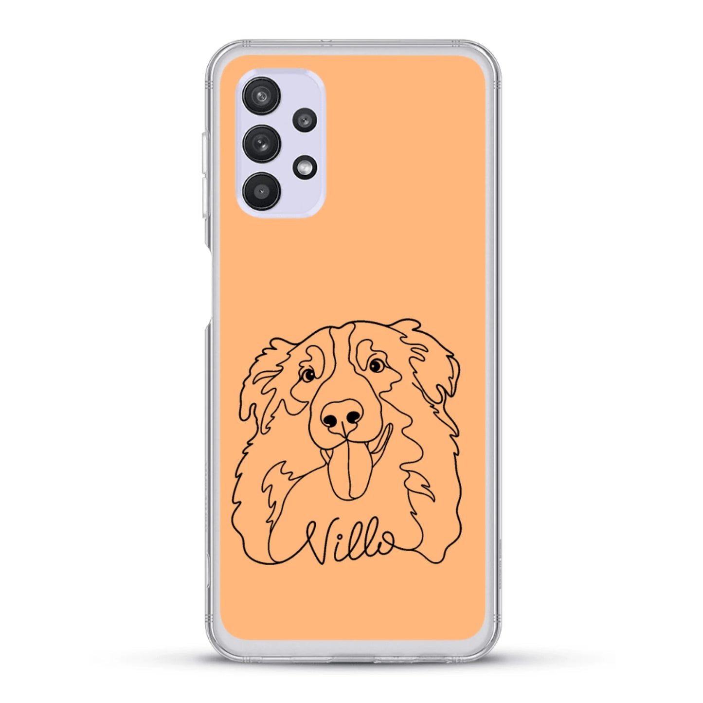 Personalisierte Handyhülle - Lineart