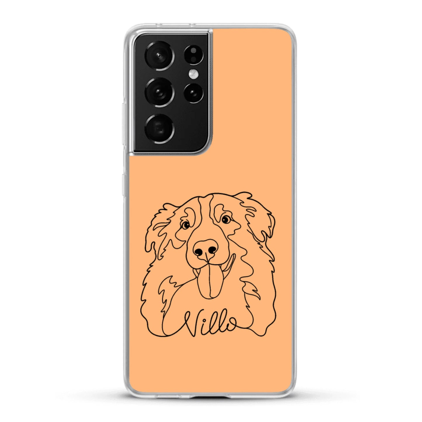 Personalisierte Handyhülle - Lineart
