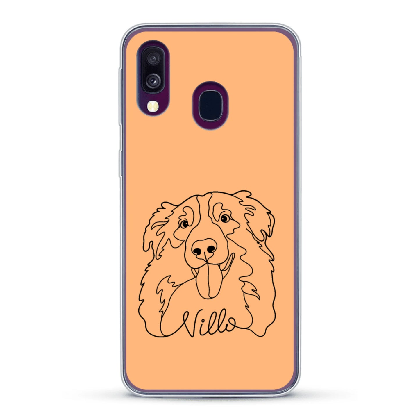 Personalisierte Handyhülle - Lineart
