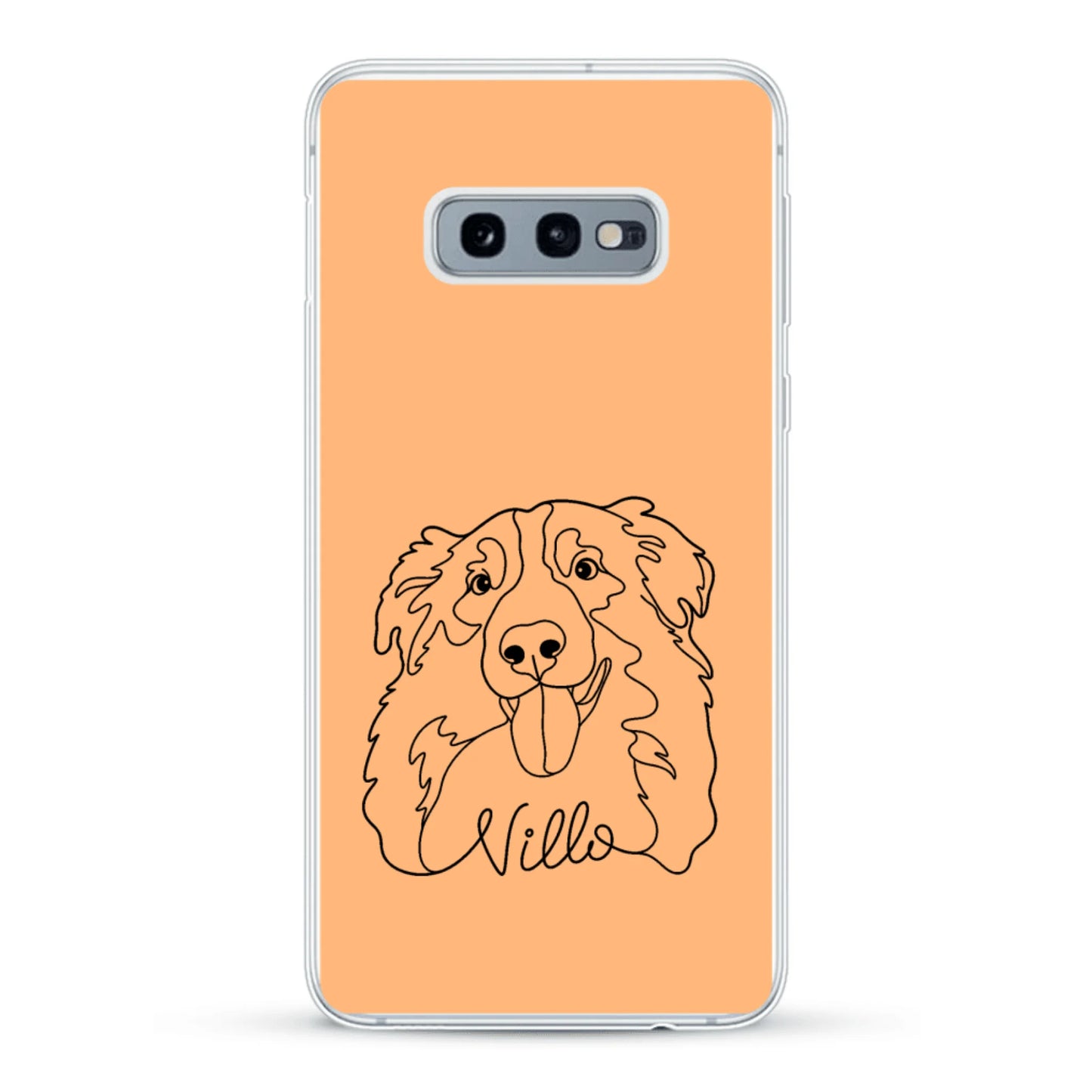 Personalisierte Handyhülle - Lineart