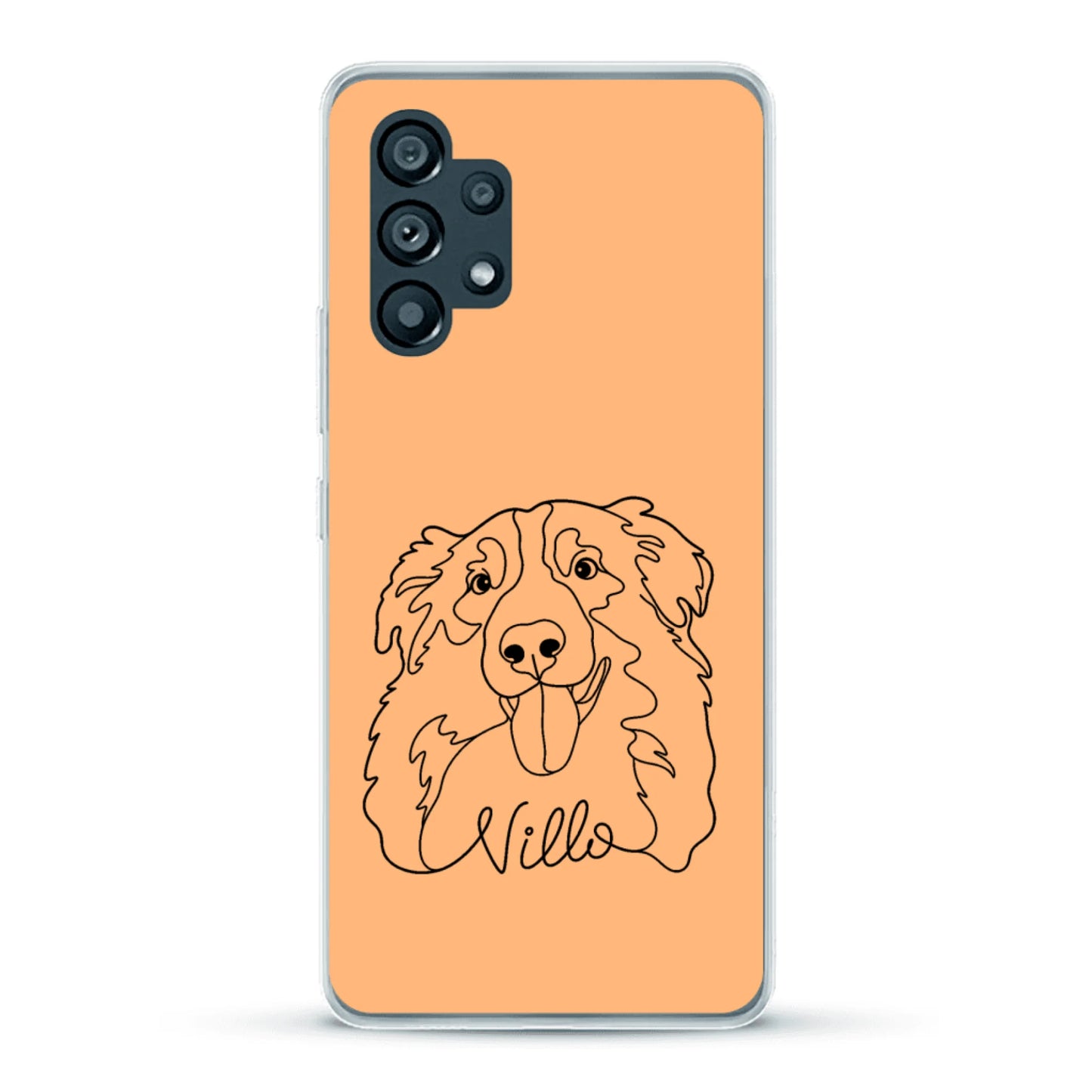 Personalisierte Handyhülle - Lineart