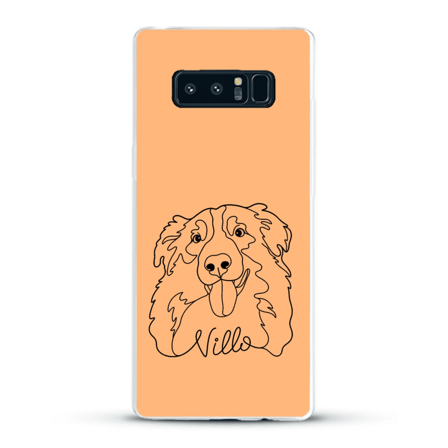 Personalisierte Handyhülle - Lineart