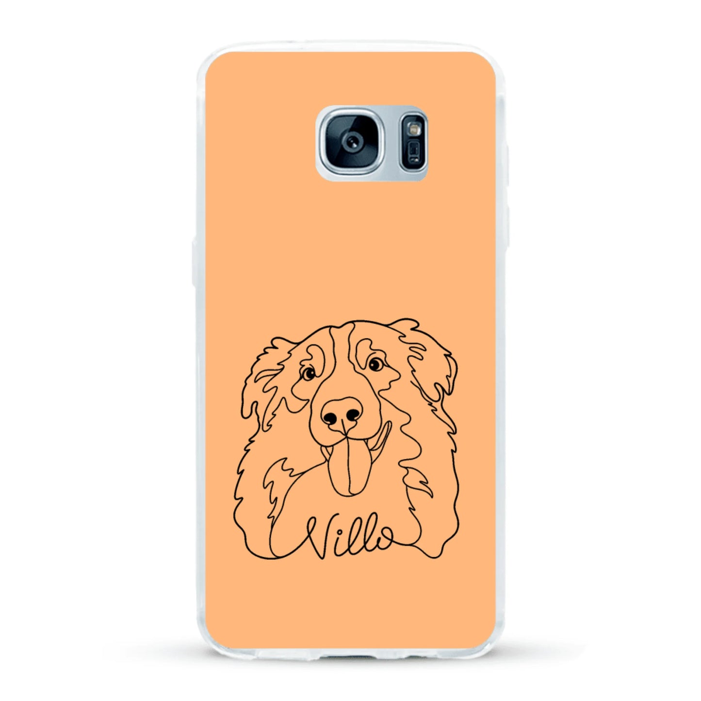 Personalisierte Handyhülle - Lineart