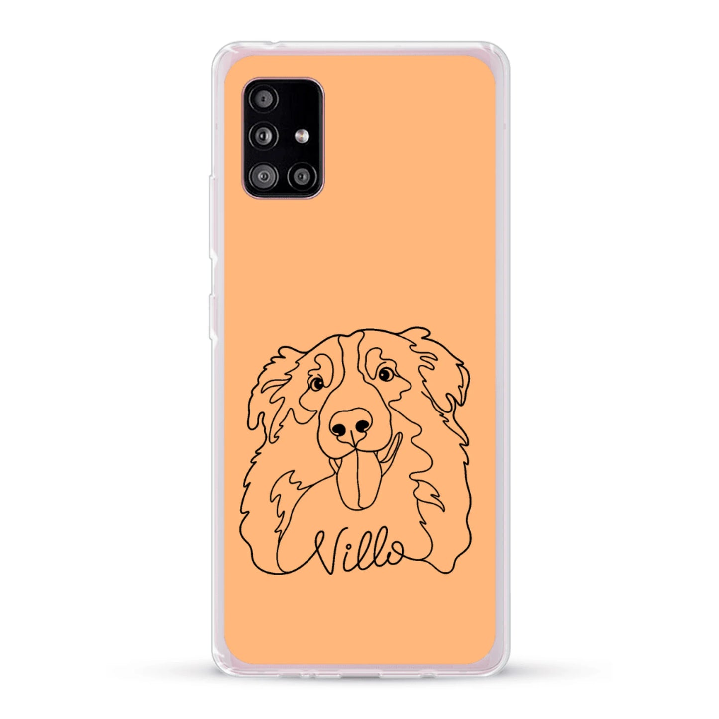 Personalisierte Handyhülle - Lineart