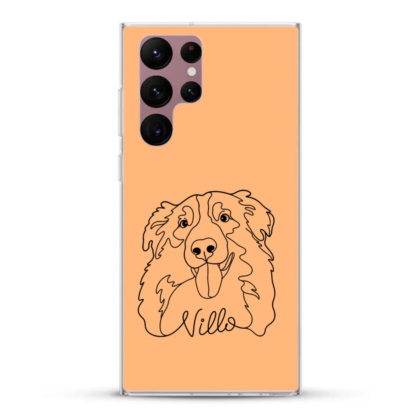 Personalisierte Handyhülle - Lineart