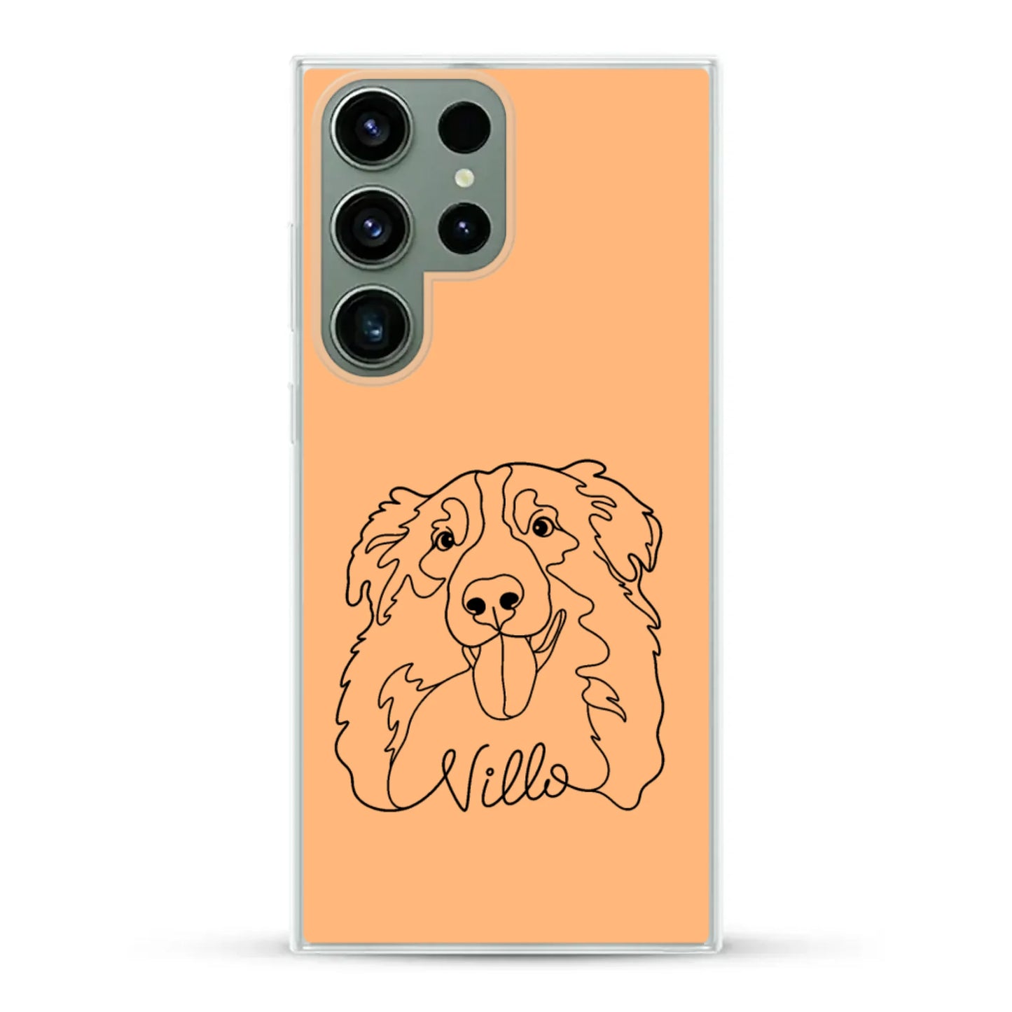 Personalisierte Handyhülle - Lineart
