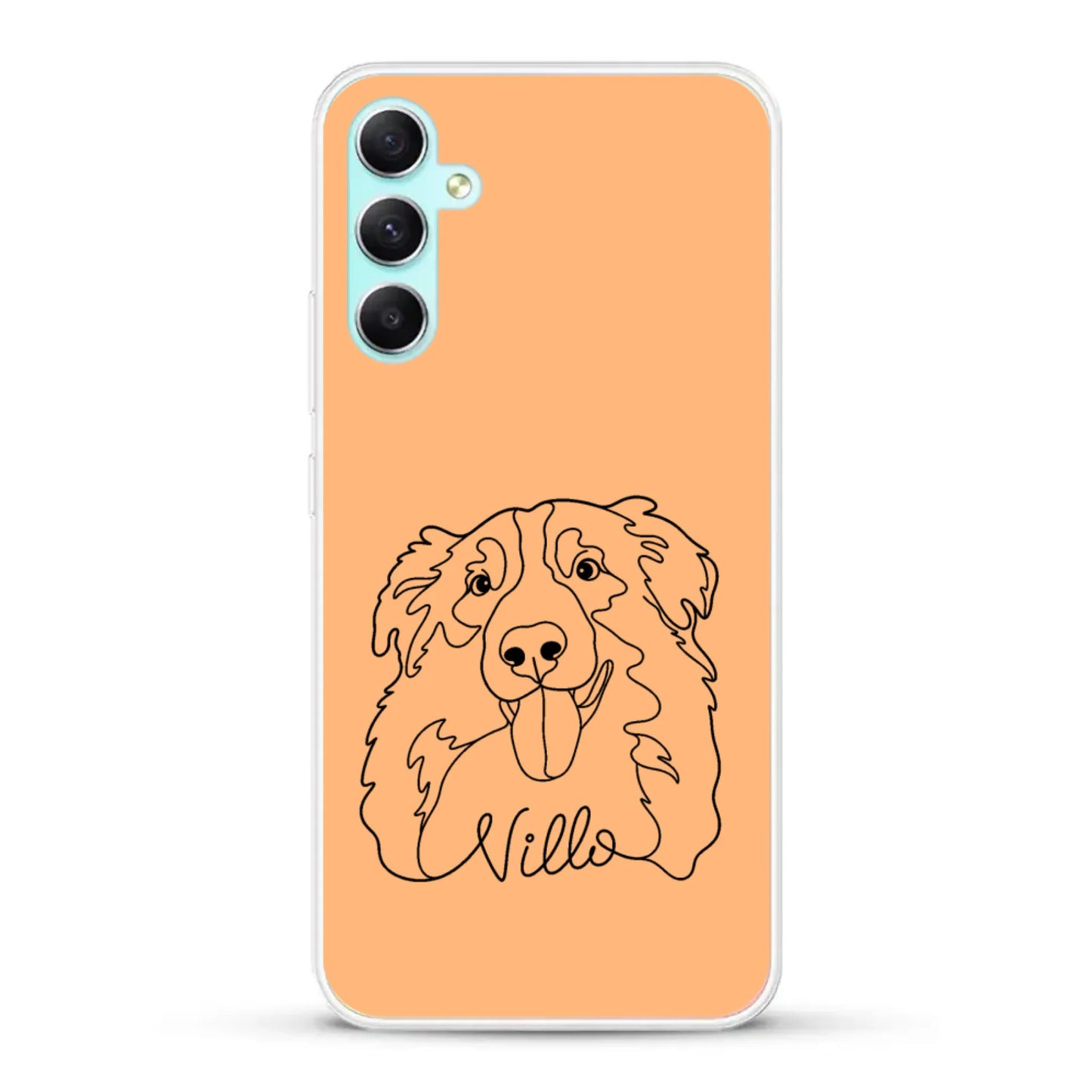 Personalisierte Handyhülle - Lineart