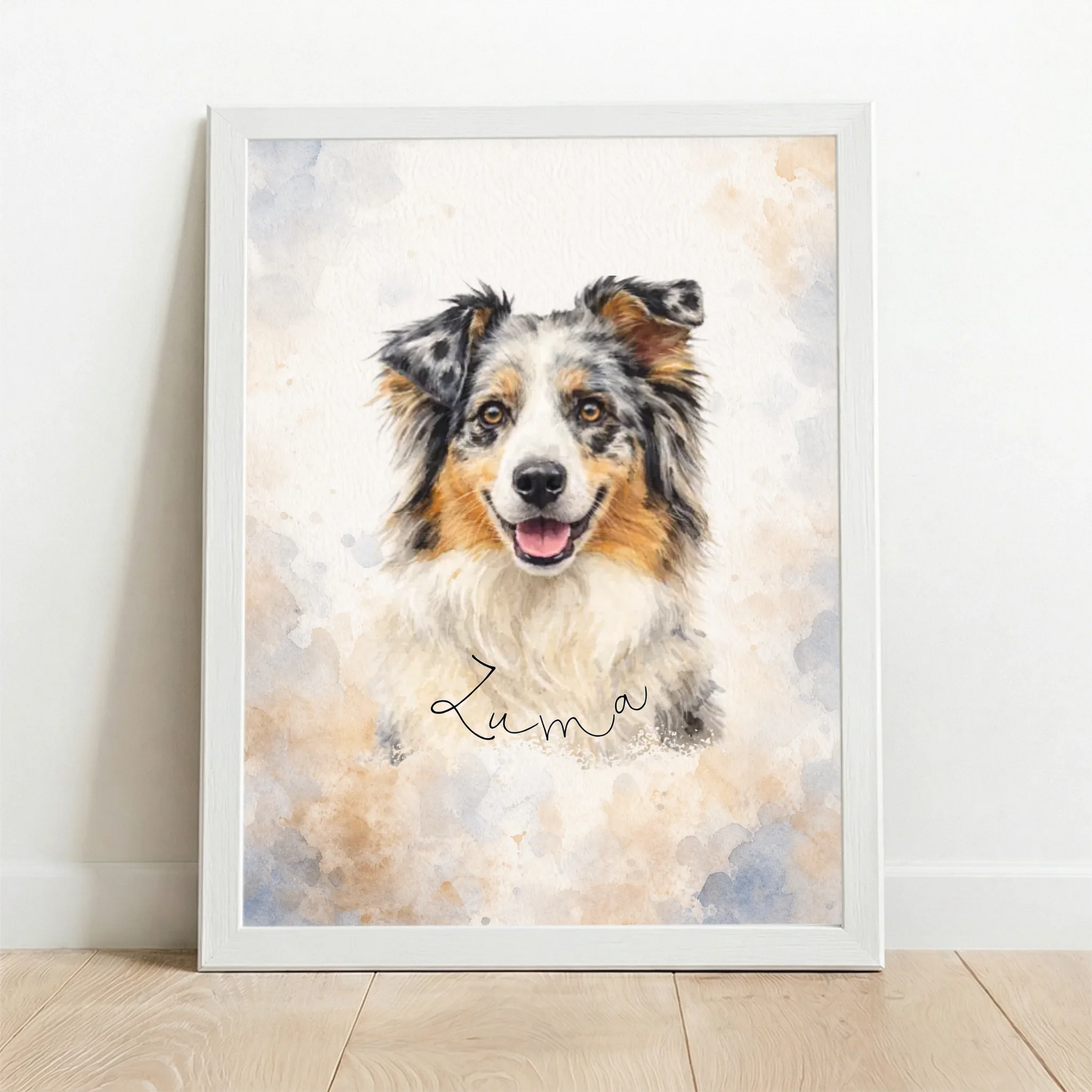 Framed Poster white
