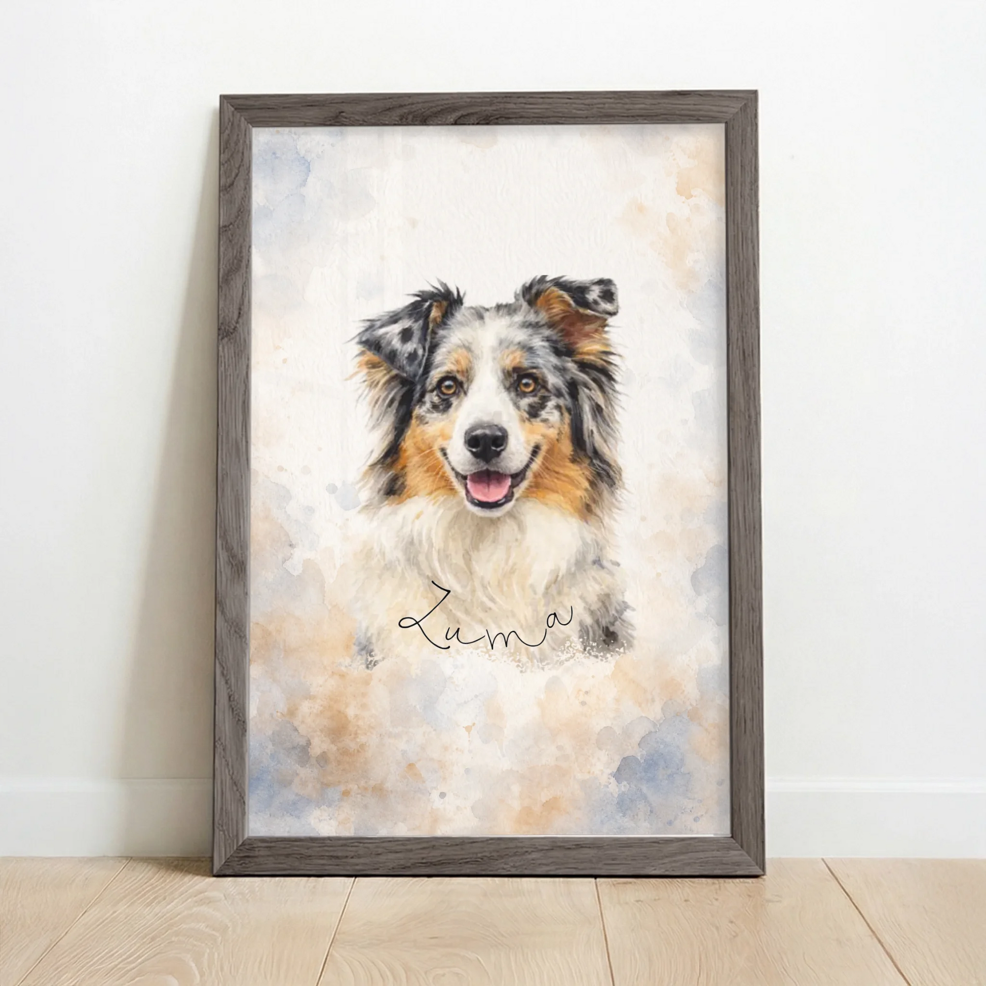 Framed Poster UK oak copy