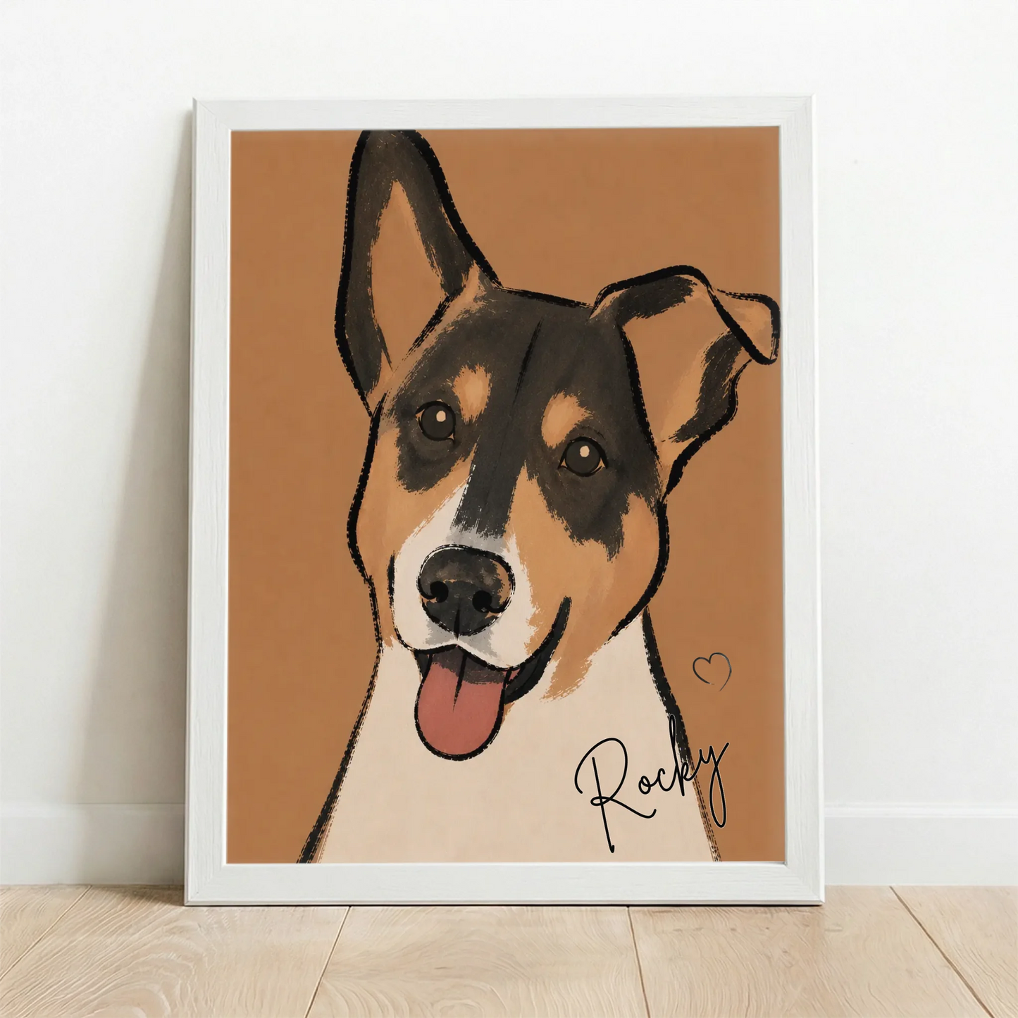 Framed Poster white
