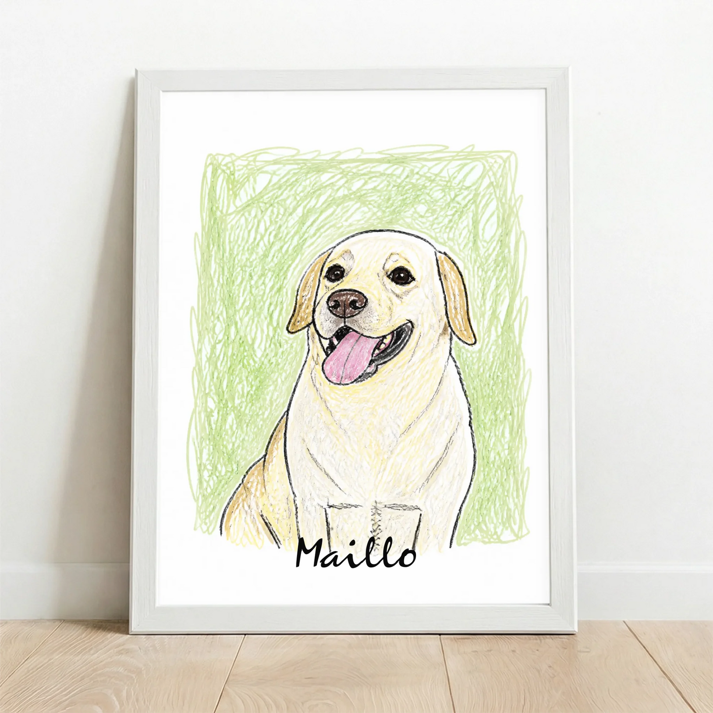 Framed Poster white