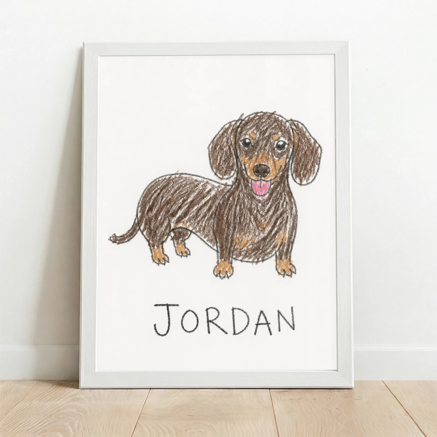 Framed Poster white