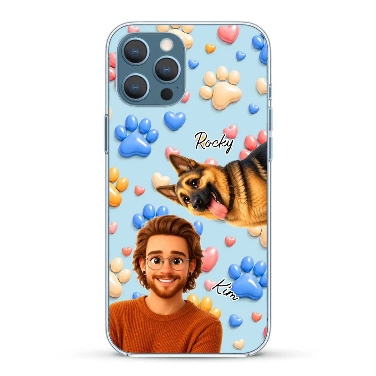 Personalisierte Handyhülle - Cartoon