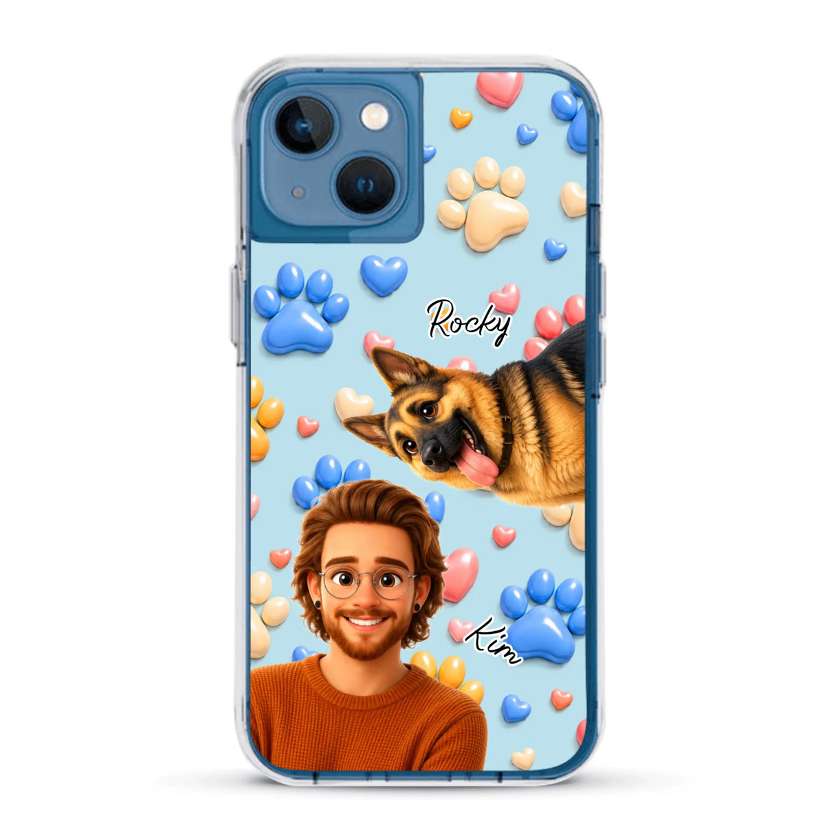 Personalisierte Handyhülle - Cartoon