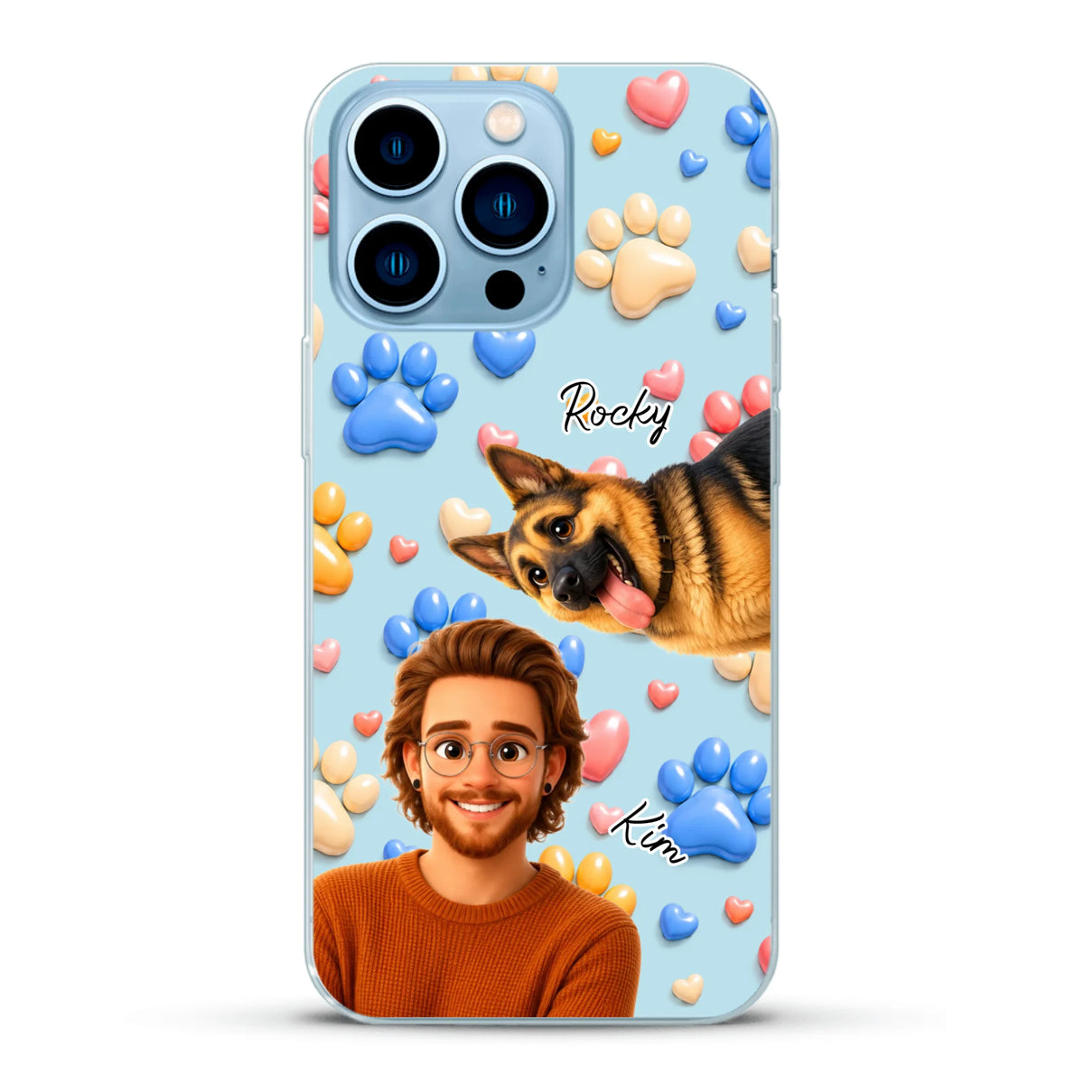 Personalisierte Handyhülle - Cartoon