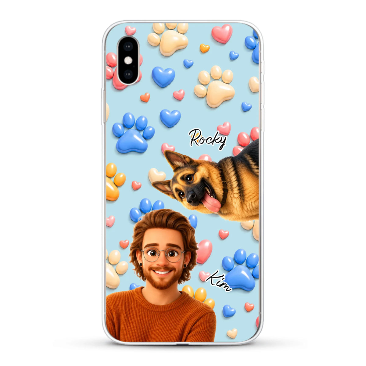 Personalisierte Handyhülle - Cartoon
