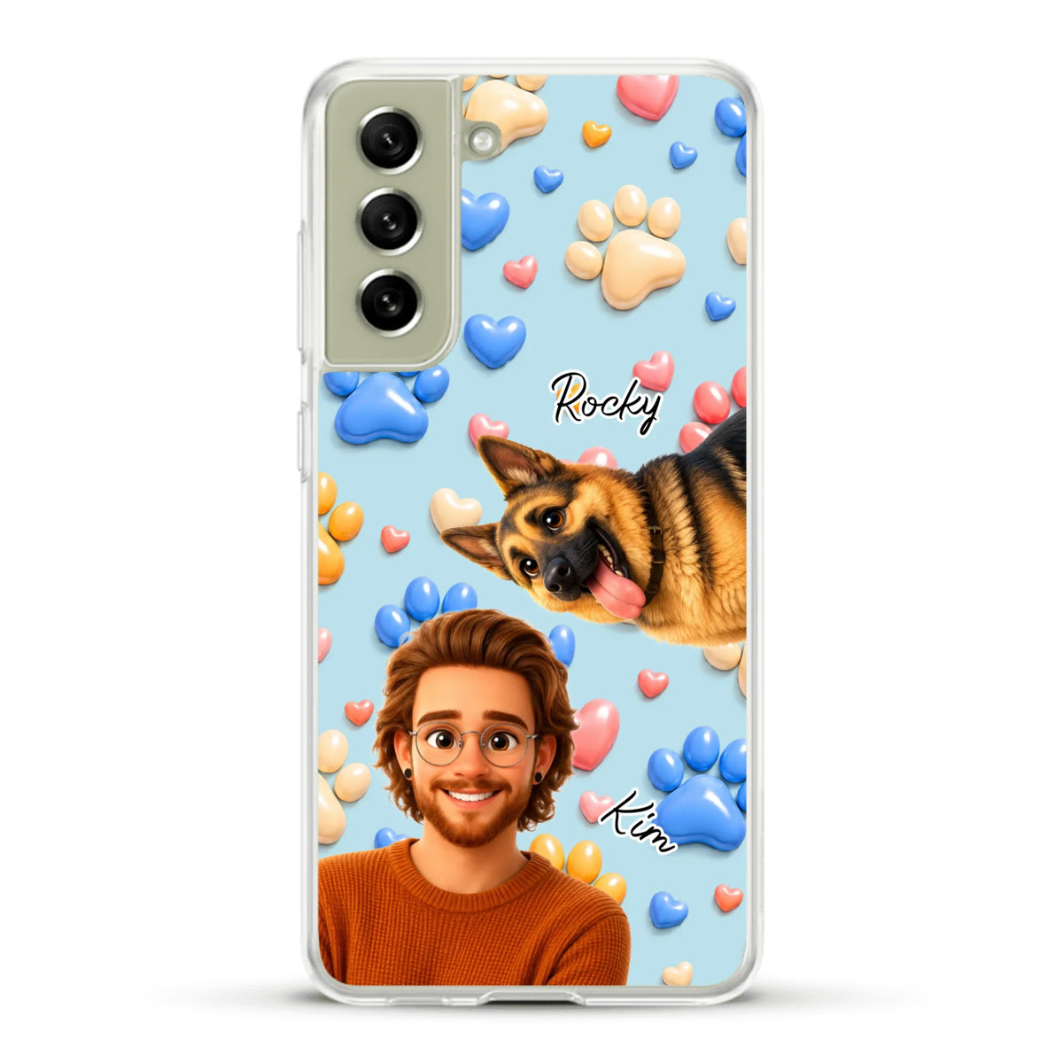 Personalisierte Handyhülle - Cartoon
