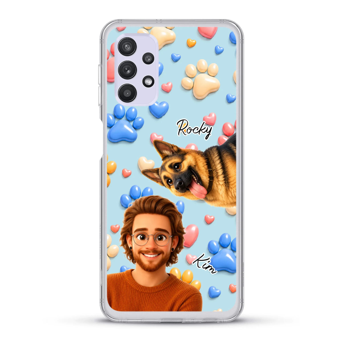 Personalisierte Handyhülle - Cartoon