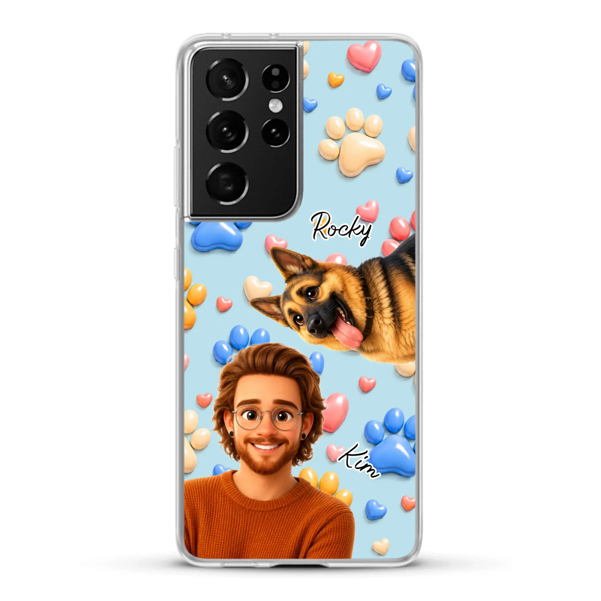 Personalisierte Handyhülle - Cartoon
