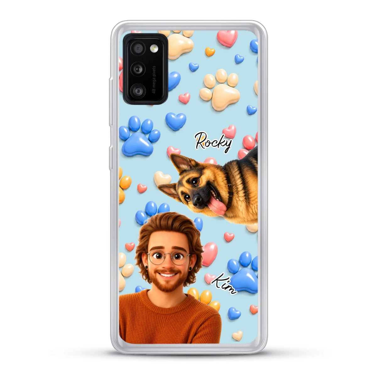 Personalisierte Handyhülle - Cartoon