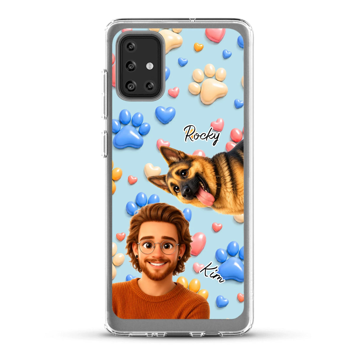 Personalisierte Handyhülle - Cartoon