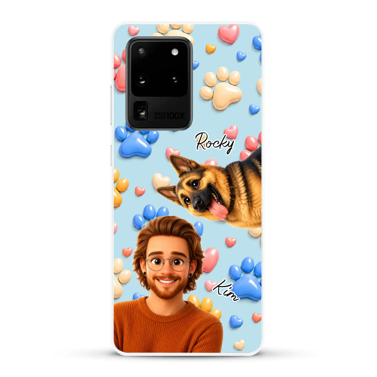 Personalisierte Handyhülle - Cartoon