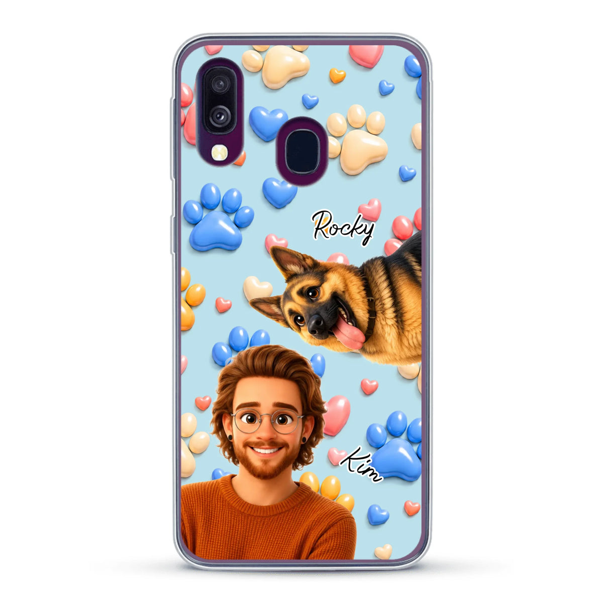 Personalisierte Handyhülle - Cartoon