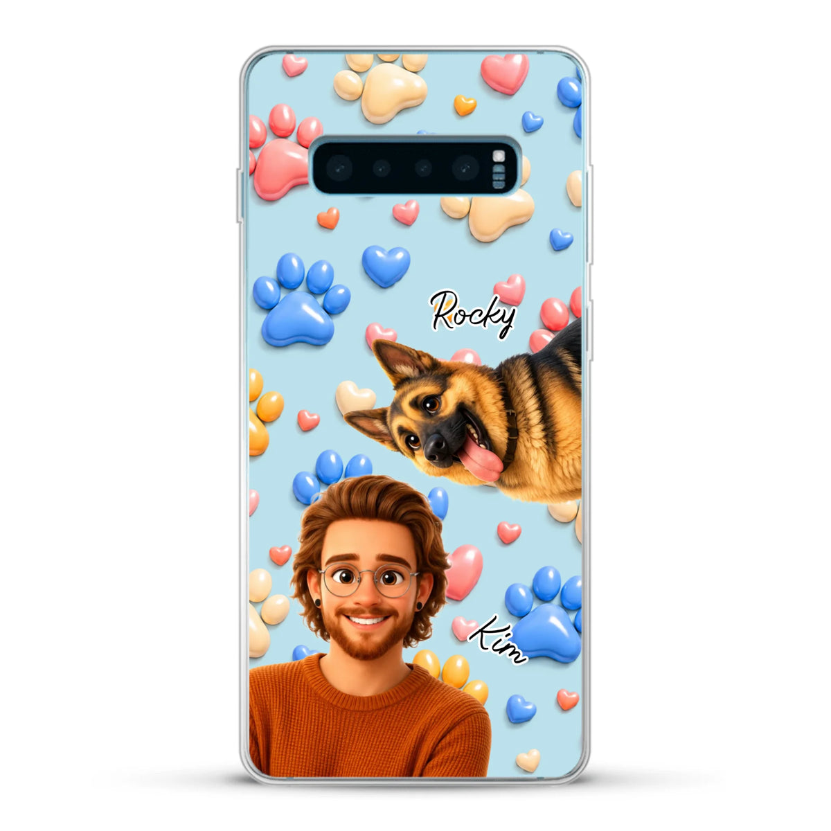 Personalisierte Handyhülle - Cartoon
