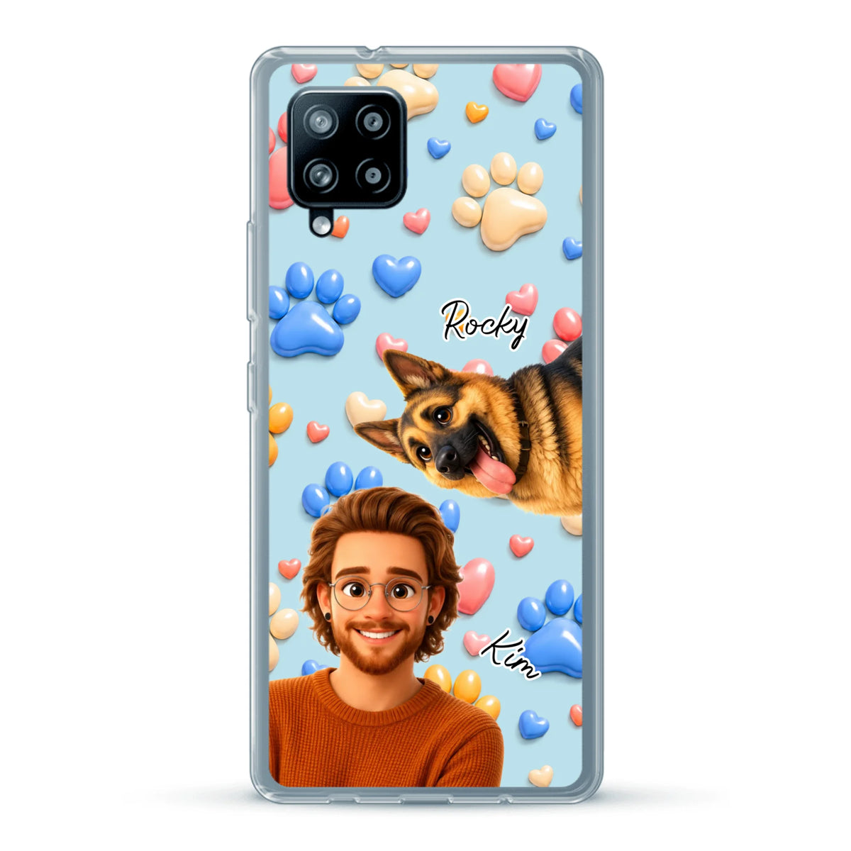 Personalisierte Handyhülle - Cartoon