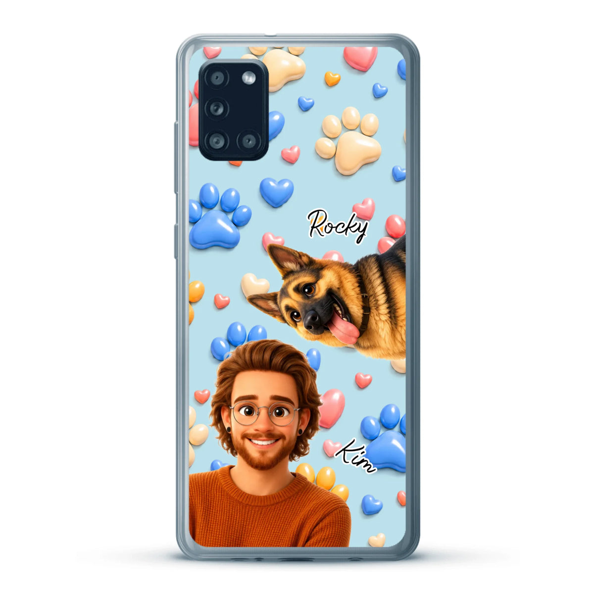 Personalisierte Handyhülle - Cartoon
