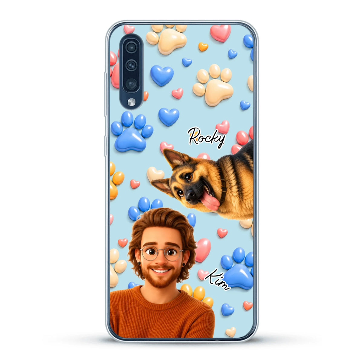 Personalisierte Handyhülle - Cartoon