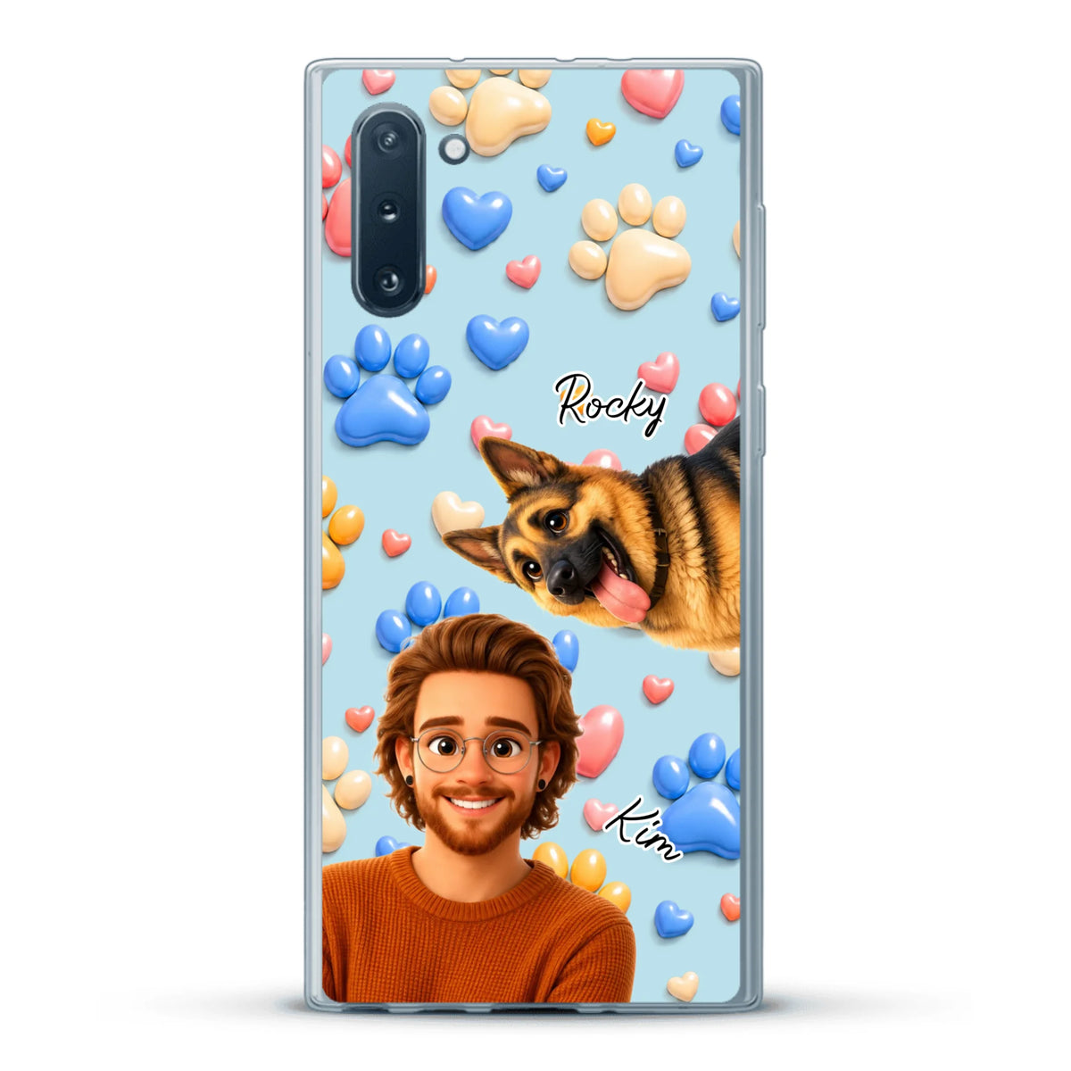 Personalisierte Handyhülle - Cartoon